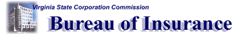 Virginia State Corporation Commission Bureau of Insurance